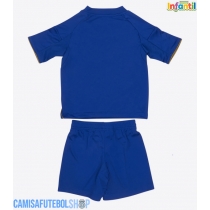 Camisa de time de futebol Leicester City Replicas 1º Equipamento Infantil 2025-26 Manga Curta (+ Calças curtas)